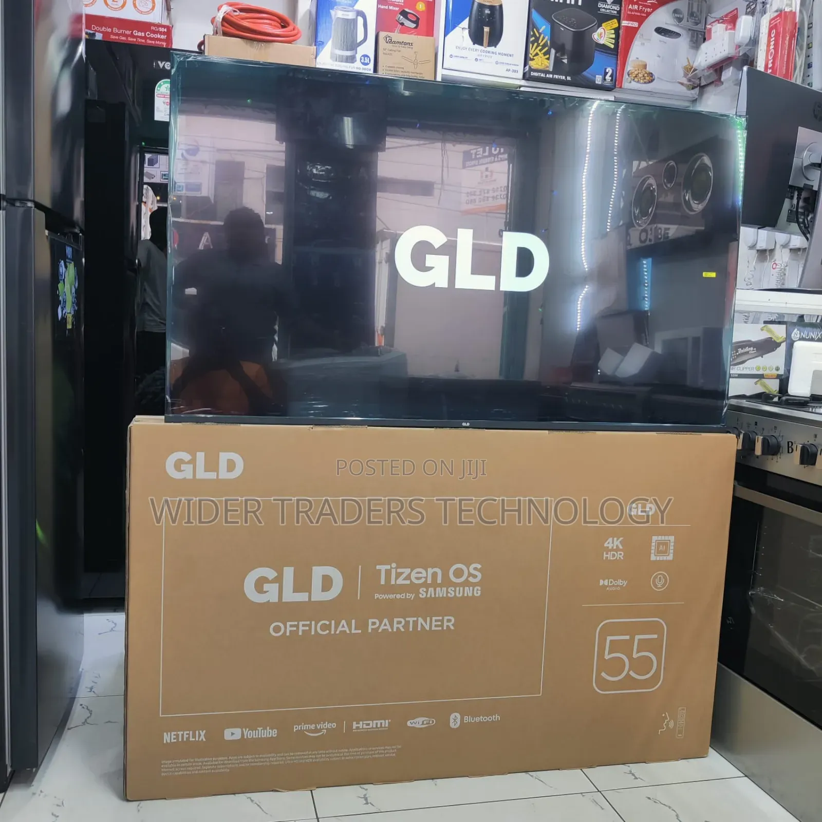 GLD 55" Smart Tv Powered by Samsung's Tizen Operating System