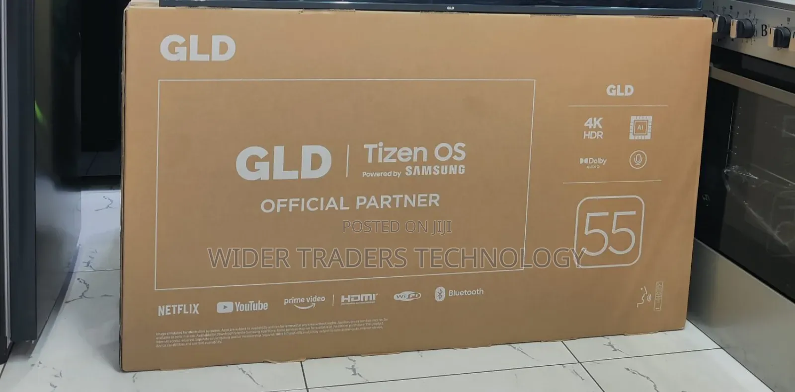GLD 55" Smart Tv Powered by Samsung's Tizen Operating System