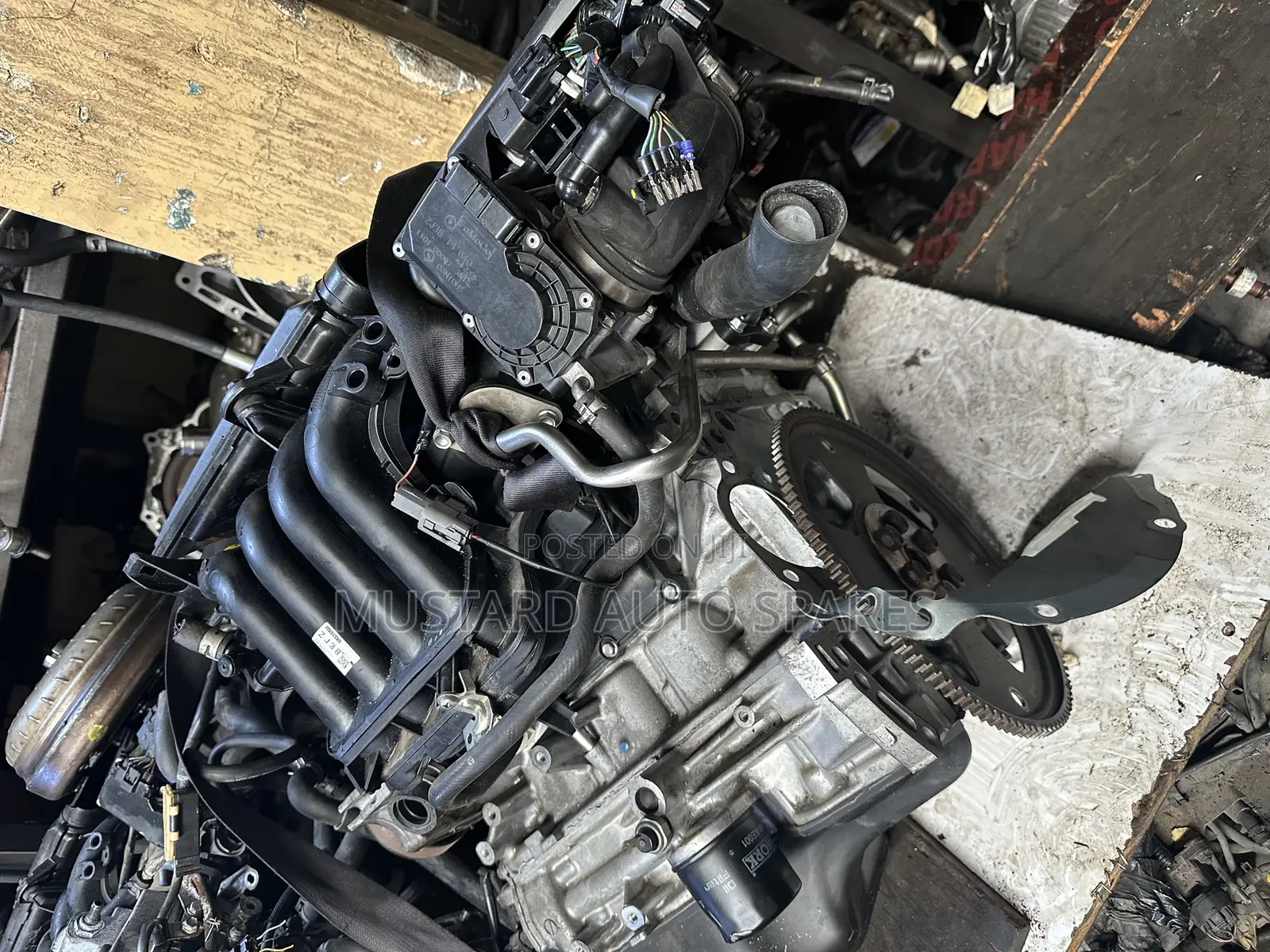 Zj Complete Engine Mazda Demio Ex Japan