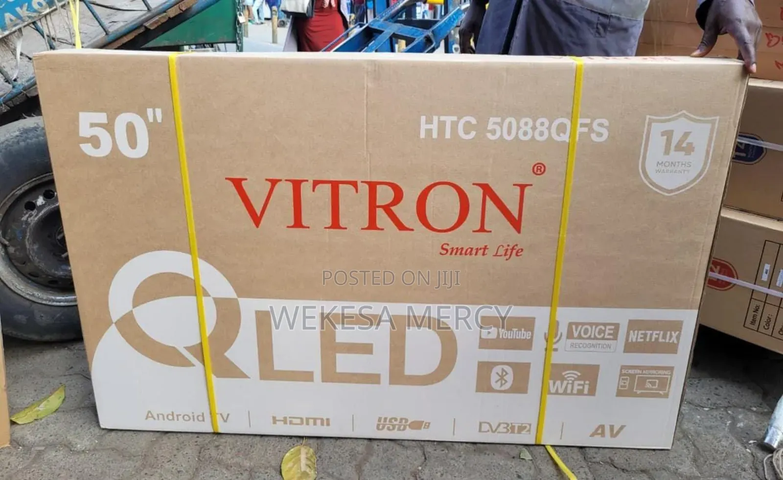 Vitron 50 Inch Qled Smart Tv