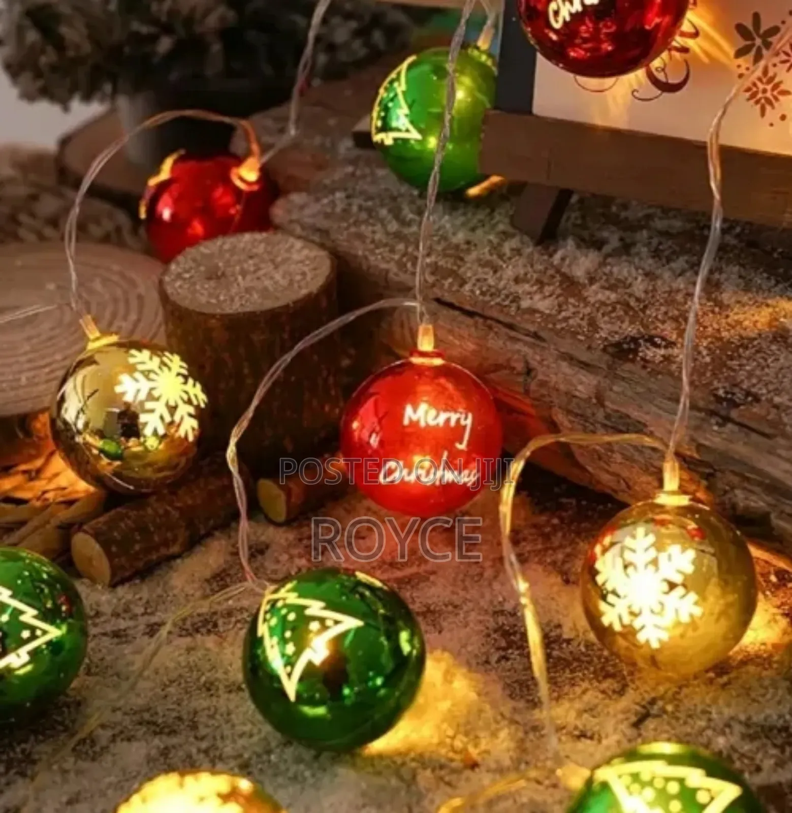 Christmas Decoration Balls With Lights