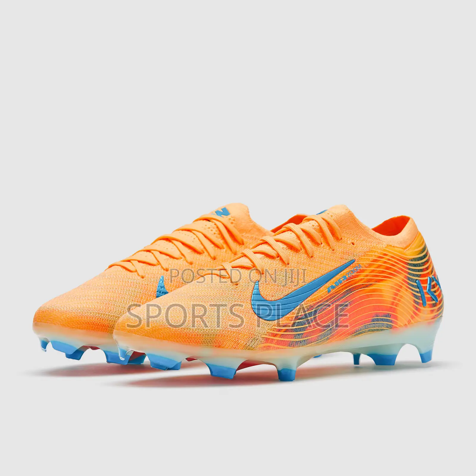 Vapor Xvi Mbappe Air Zoom - Orange Soccer Football Cleats
