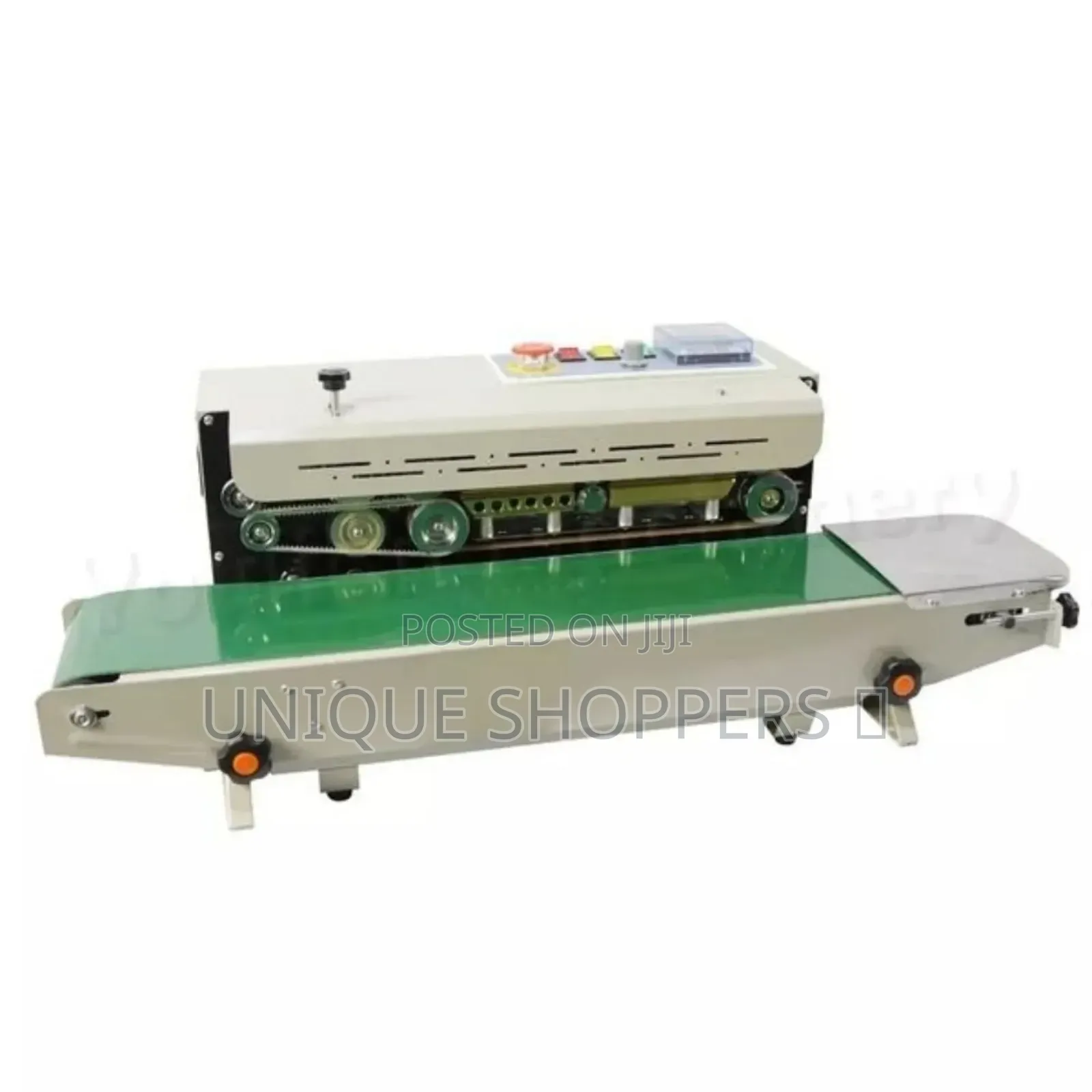 Horizontal Continuous Band Sealer/Sealing Machine.