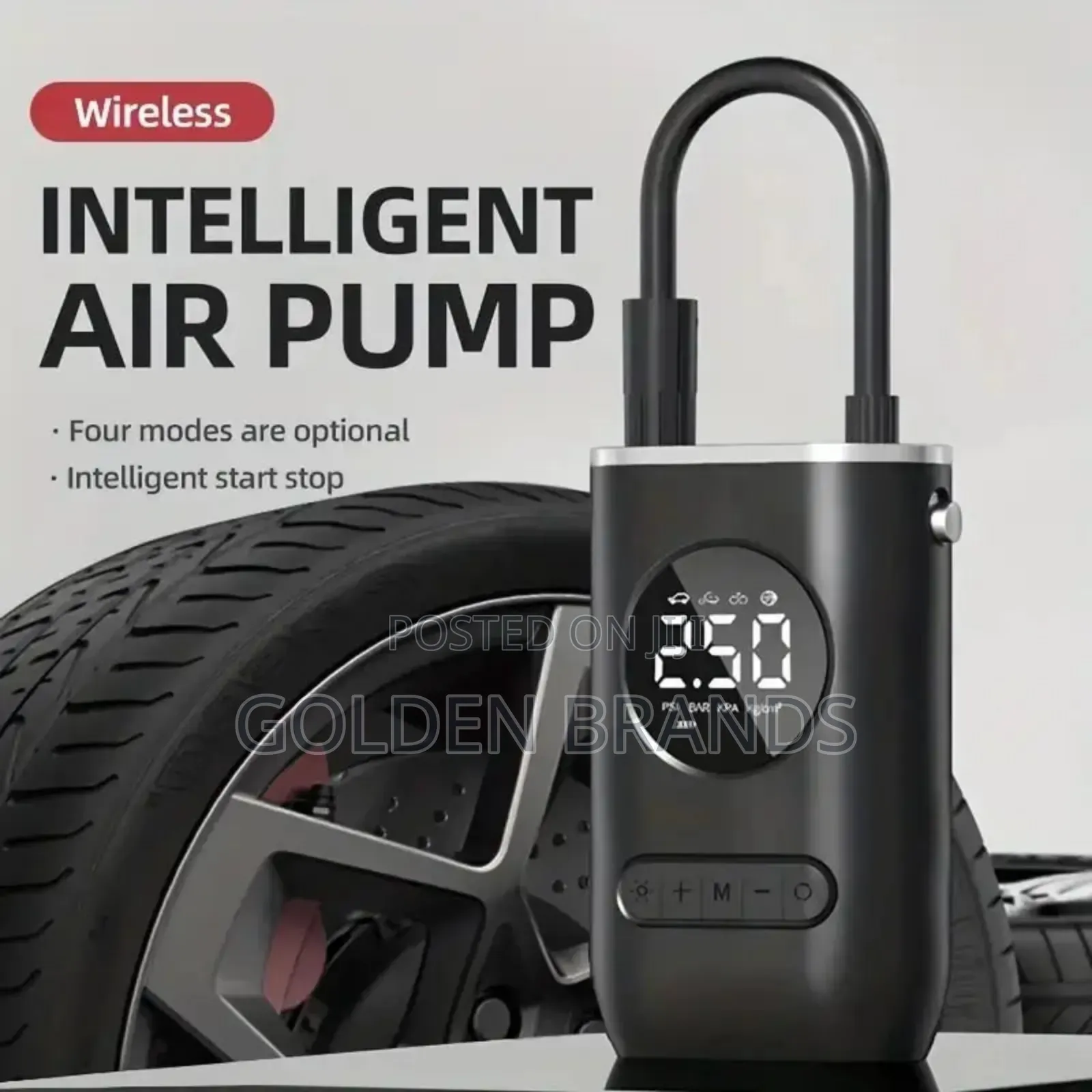 Automatic Electric Car Air Pump for Tyres