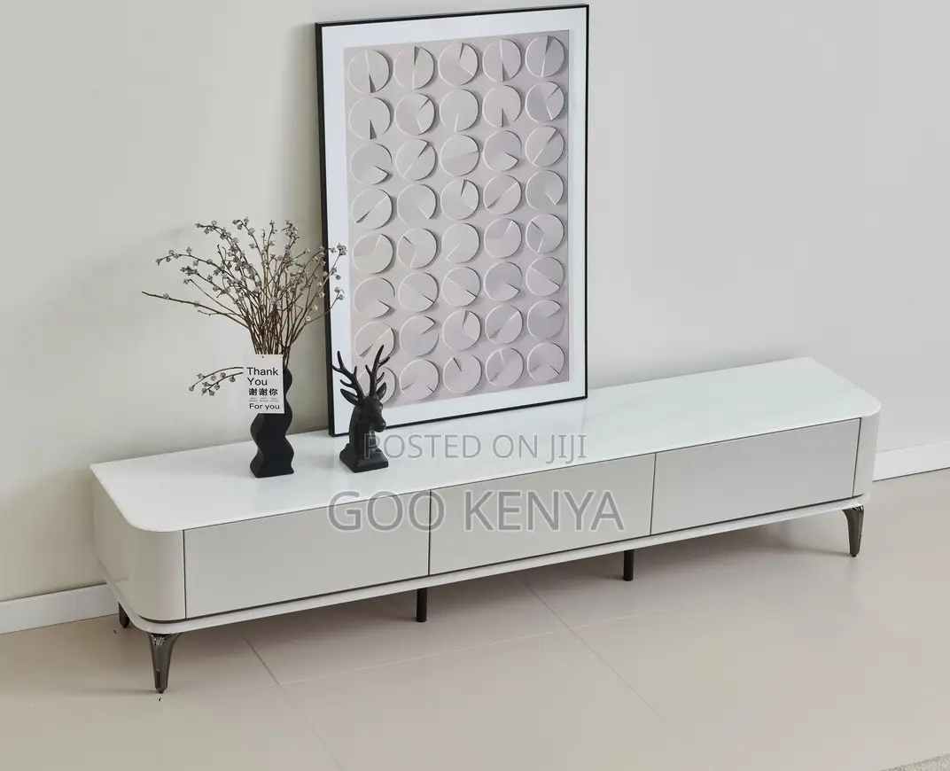 Home Tv Cabinet; Stainless Steel Leg Coffee Table for Modern Interiors