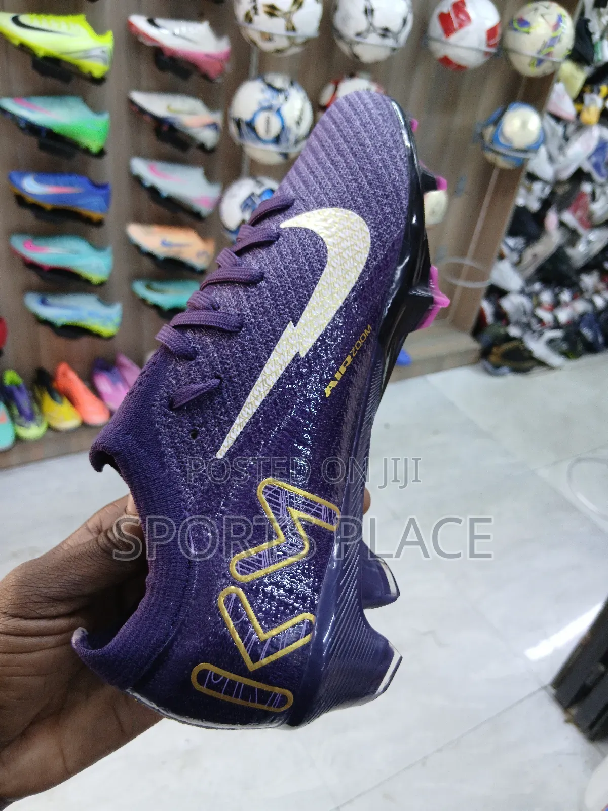 Air Zoom "Ky - Purple Speed Demon" Vapor 16 Cleats Soccer Boots