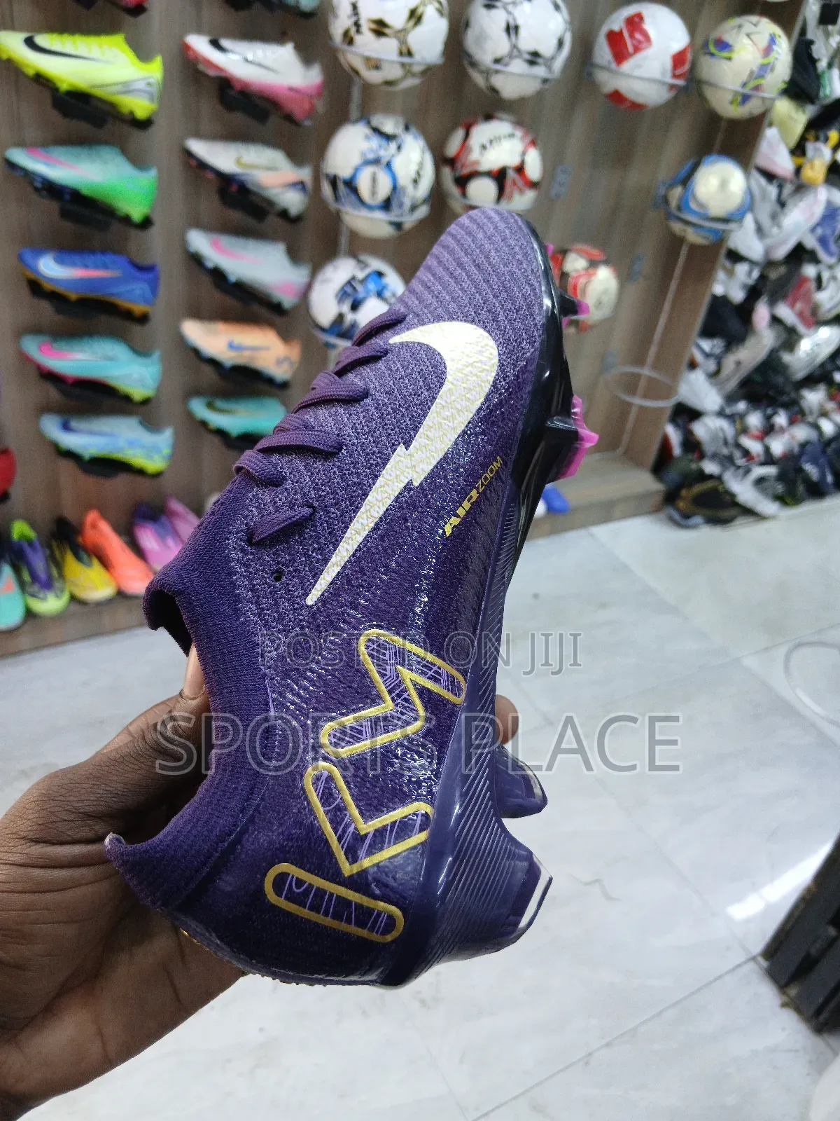 Air Zoom "Ky - Purple Speed Demon" Vapor 16 Cleats Soccer Boots