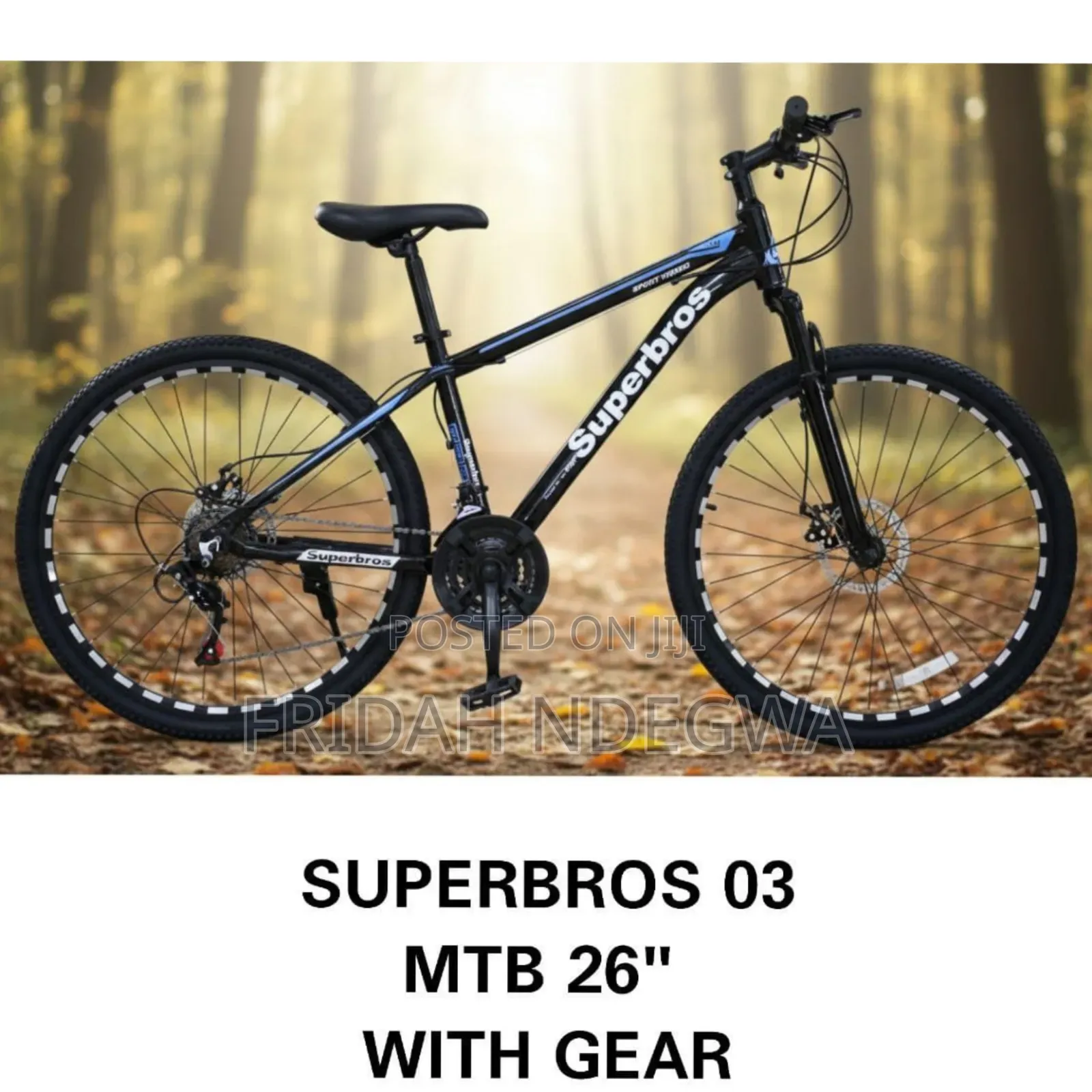 Superbros 03 MTB Bike Size 26 With Gear