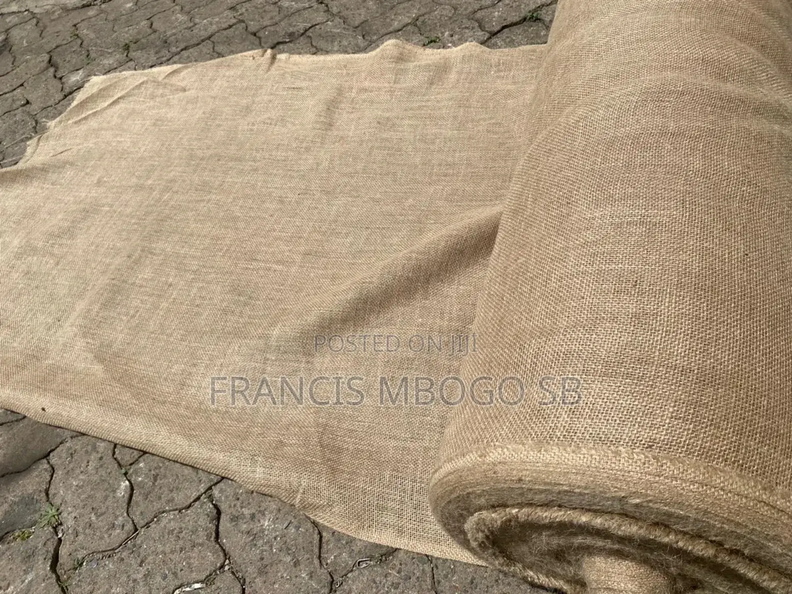 Small Holes Construction Hessian Curing Cloth New
