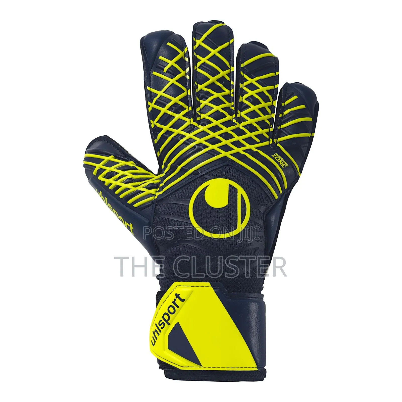 Black Uhlsport Goalkeeper Gloves