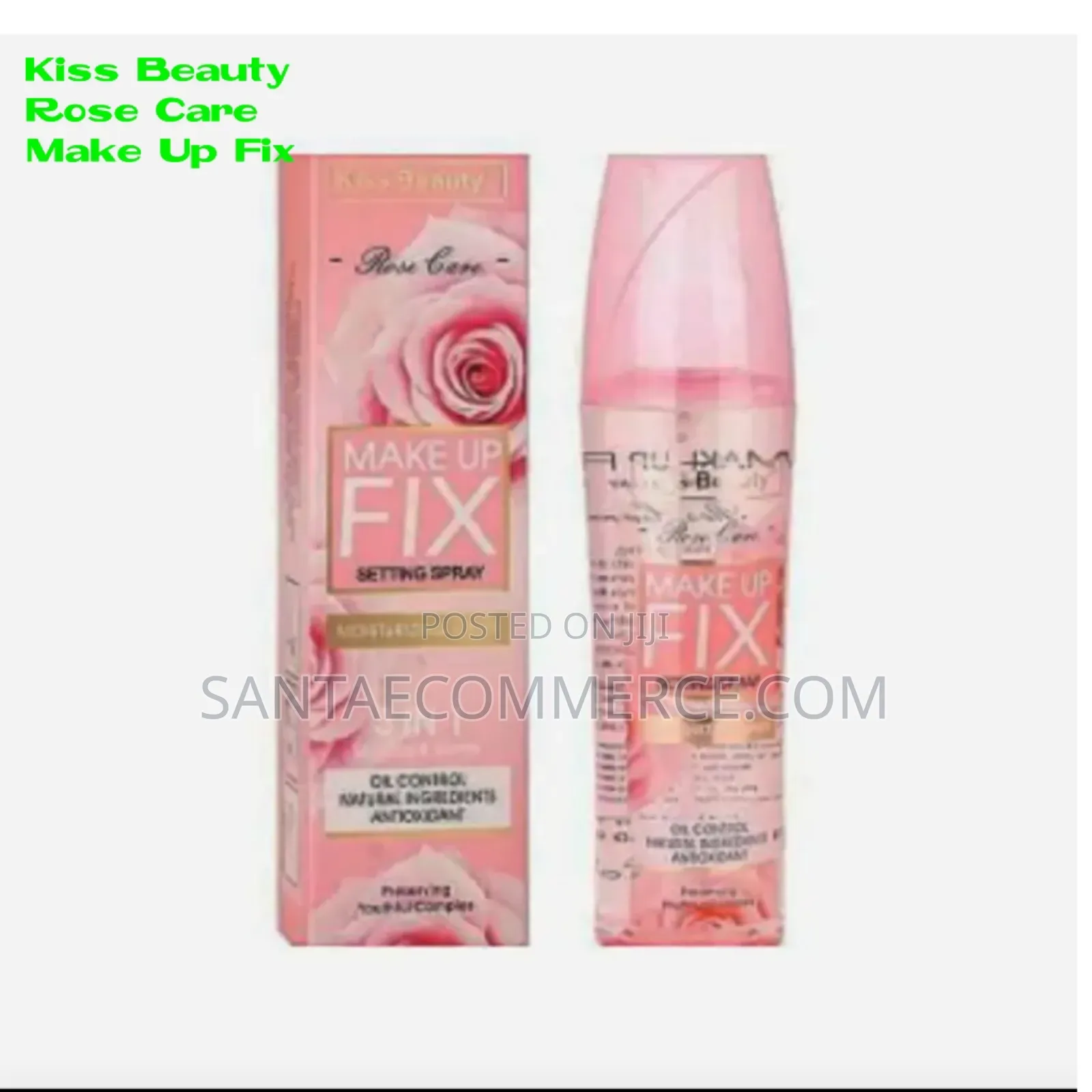 Kiss Beauty Rose Care Make Up Fix