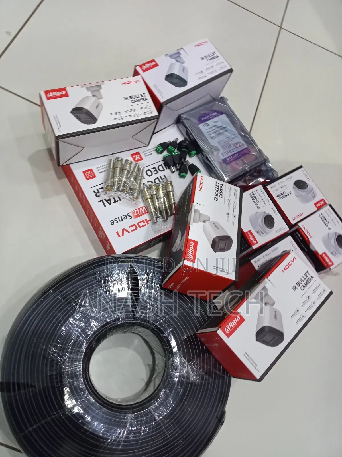 Premier New Dahua Cameras 4channel CCTV Full Package 1080p Camera