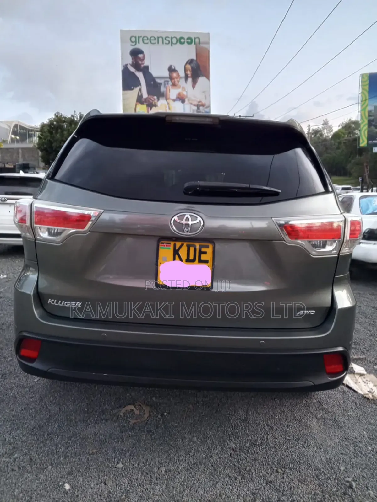 Toyota Kluger 2014 Gray