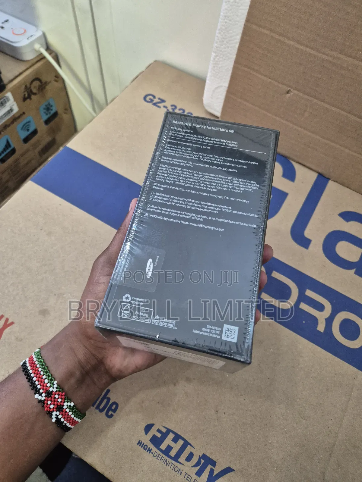 New Samsung Galaxy Note 20 Ultra 5G 128 GB Black