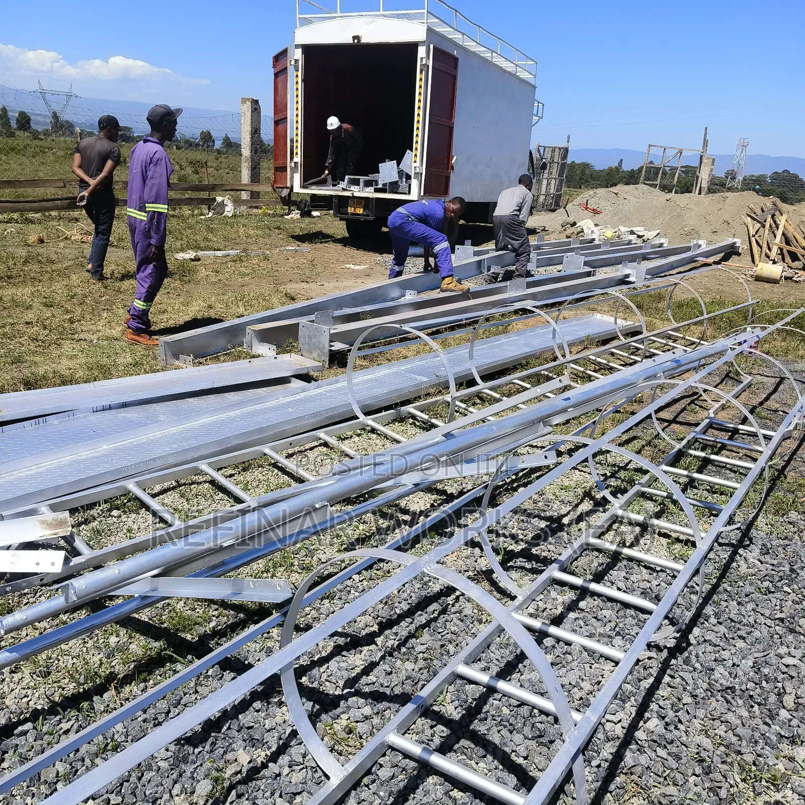 Professional Steel Tower Fabrication – Safe, Stable & Fully Reinforced