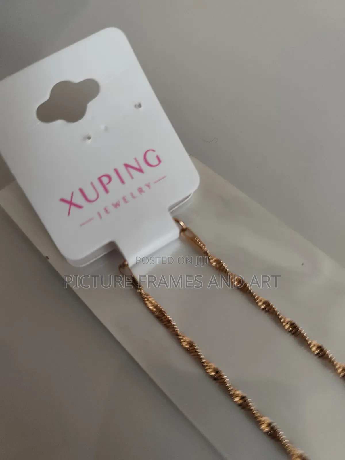 Xuping Women's Gold Necklace Good Quality Jewelry
