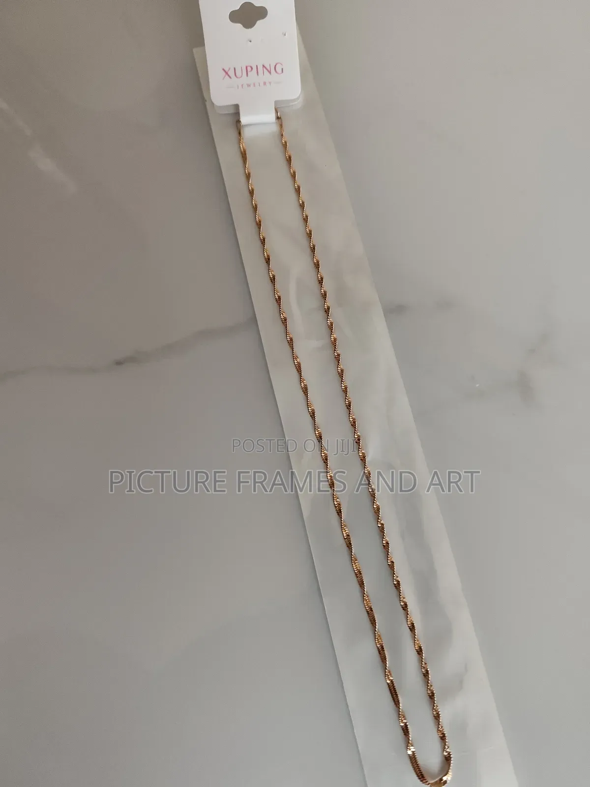 Xuping Women's Gold Necklace Good Quality Jewelry