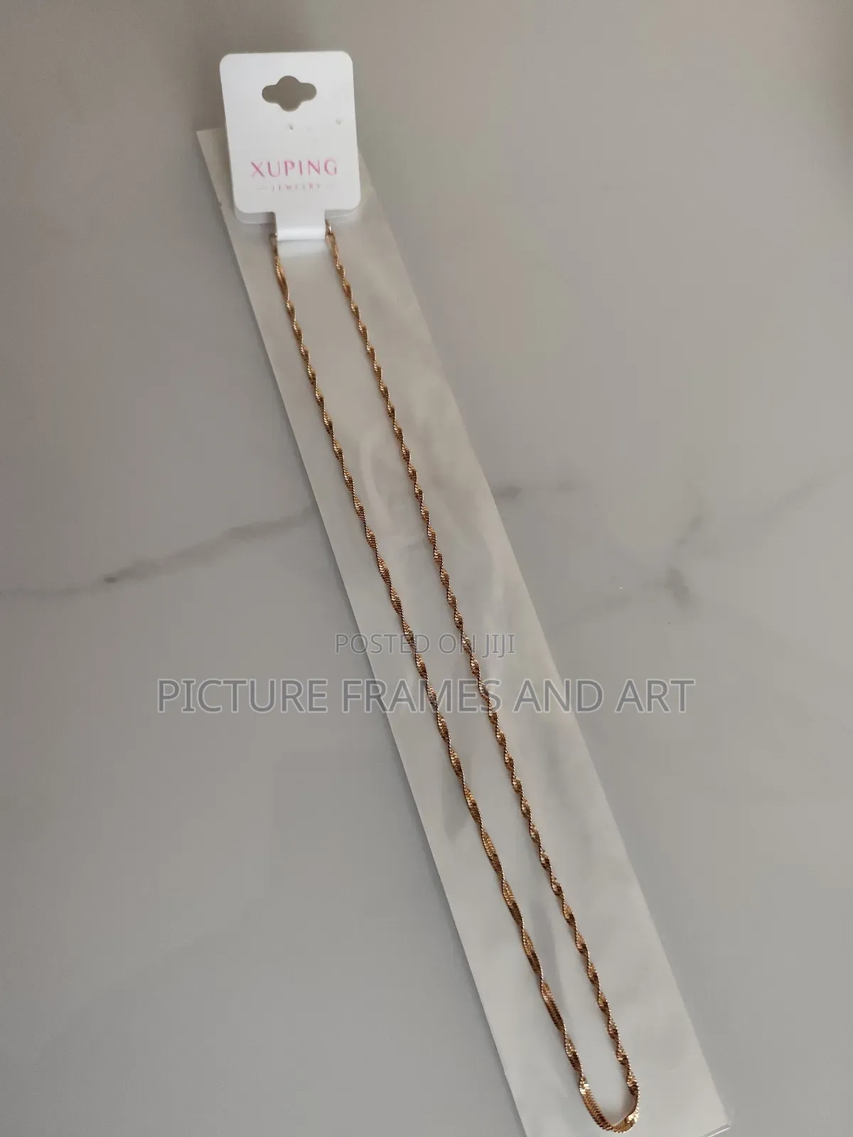 Xuping Women's Gold Necklace Good Quality Jewelry