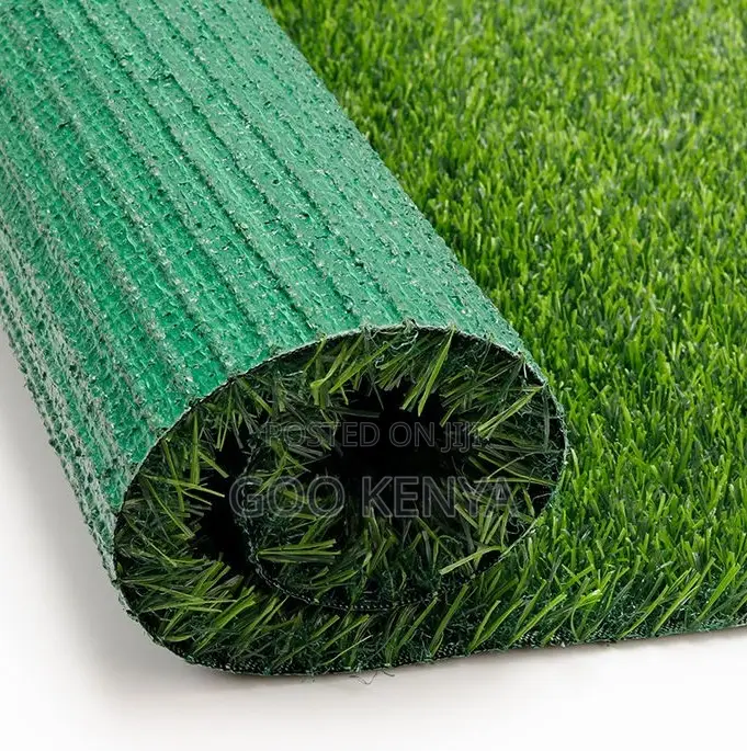 Home Carpet; Indoor/Outdoor Synthetic Turf Rug – Natural Green