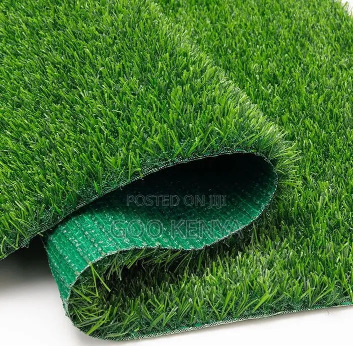 Home Carpet; Indoor/Outdoor Synthetic Turf Rug – Natural Green