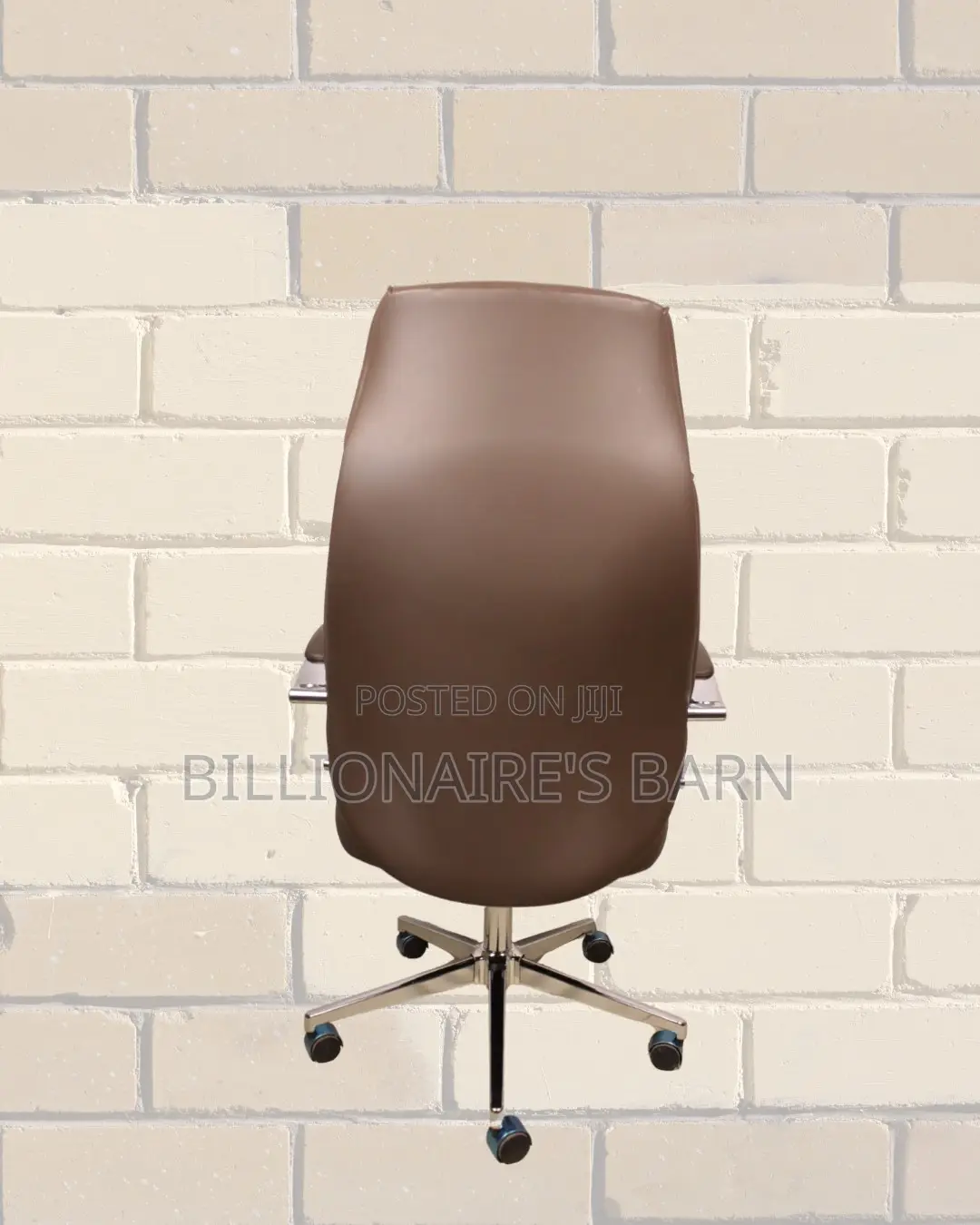 Home Office Brown Castors Chair Nylon | Top Seller in Kenya