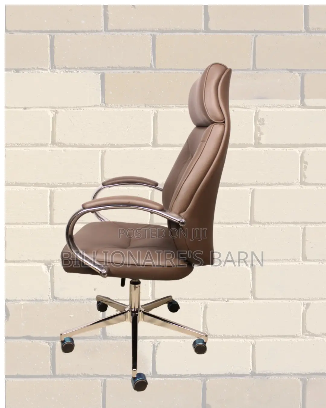 Home Office Brown Castors Chair Nylon | Top Seller in Kenya