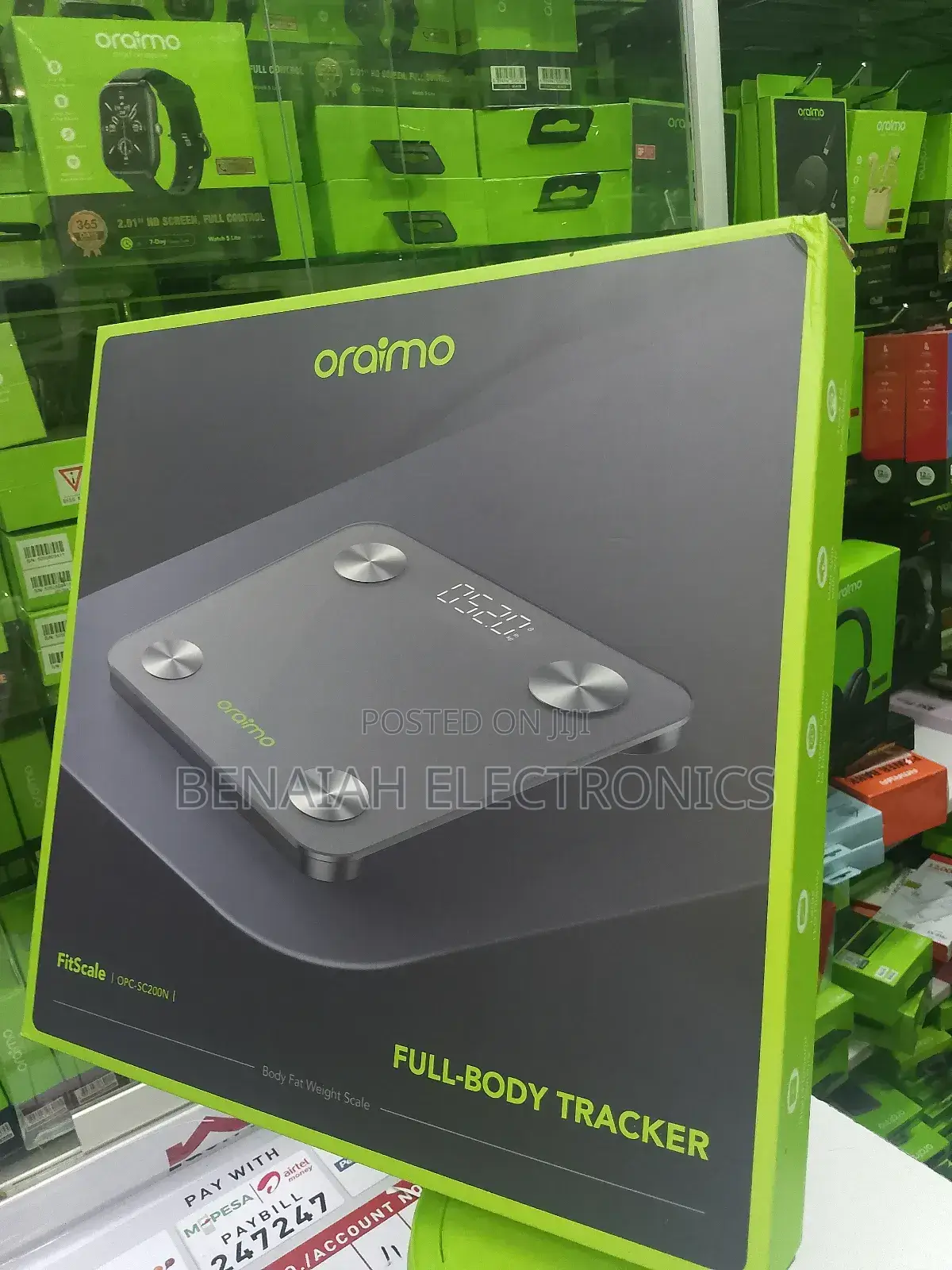 Oraimo Human Weighing Scale,Full Body Tracker