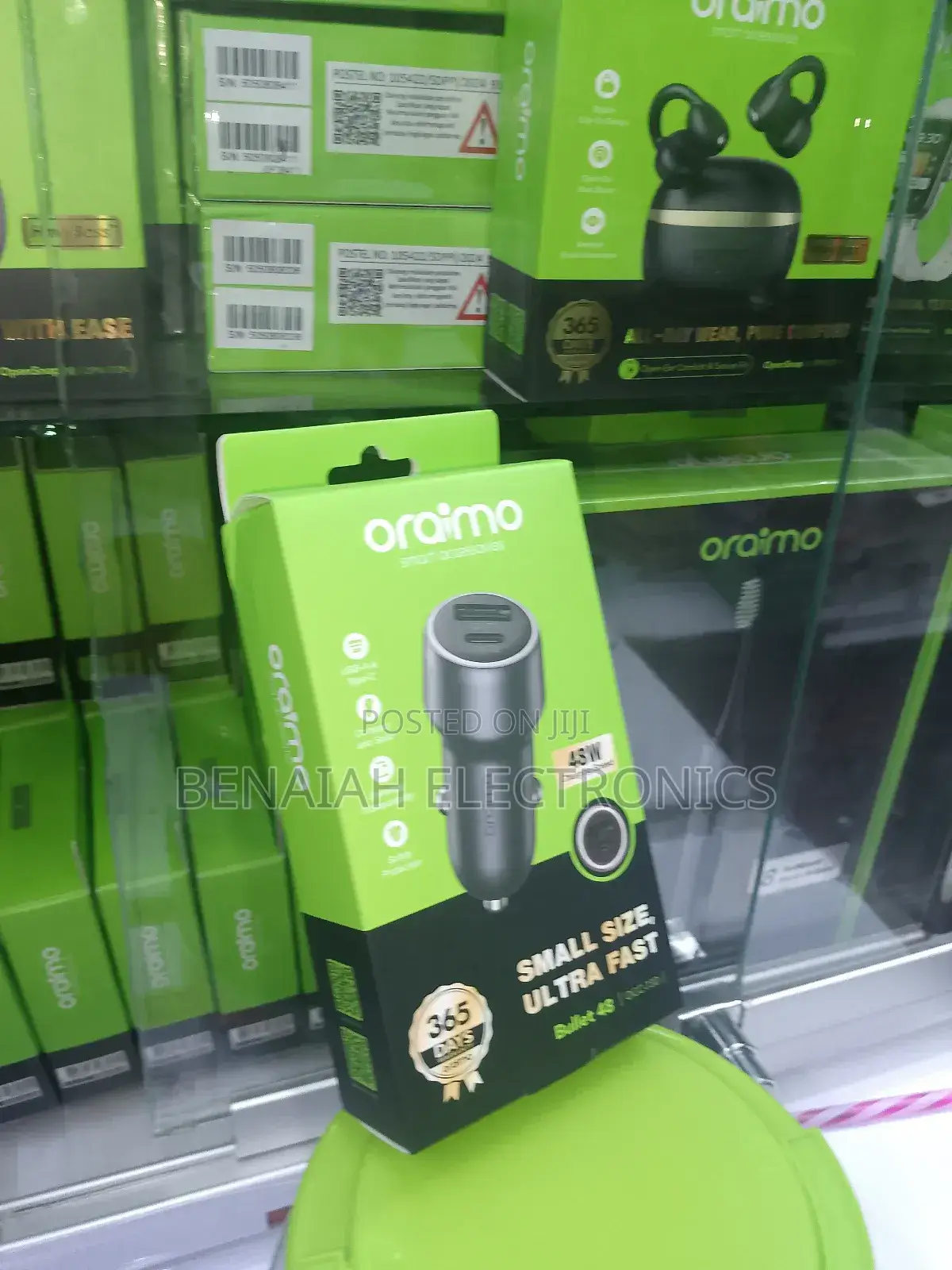 Car Phone Charger 48watts Usb-a Type C Ports Cable