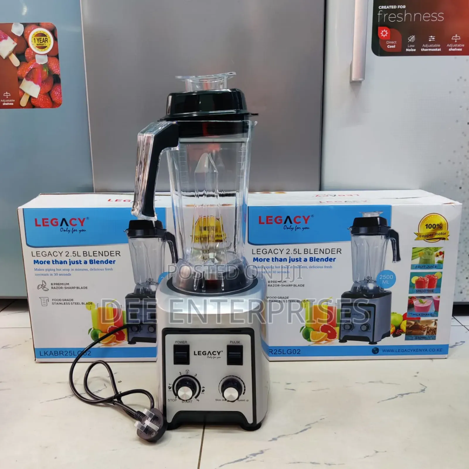 Legacy Commercial Blender 2.5l Jug Lg02