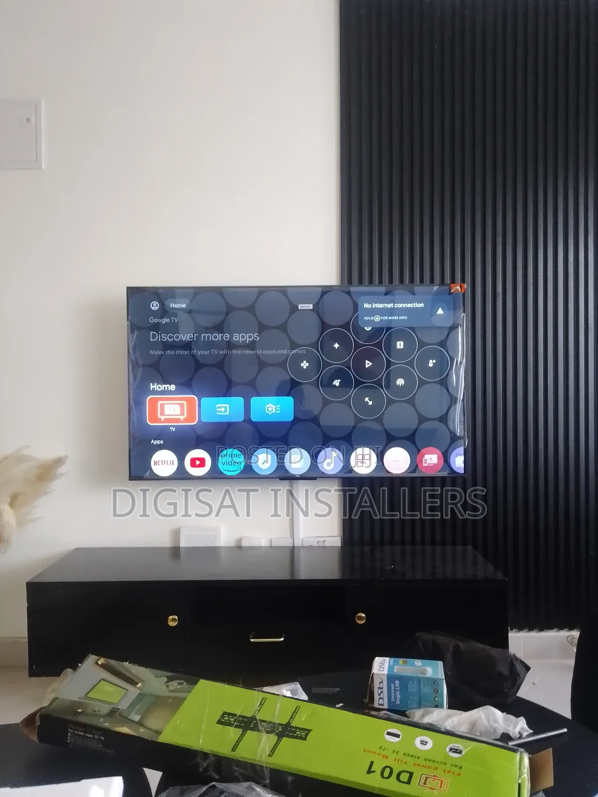 Tv Wall Mounting CCTV Installation DSTV Installation #Kilimanii