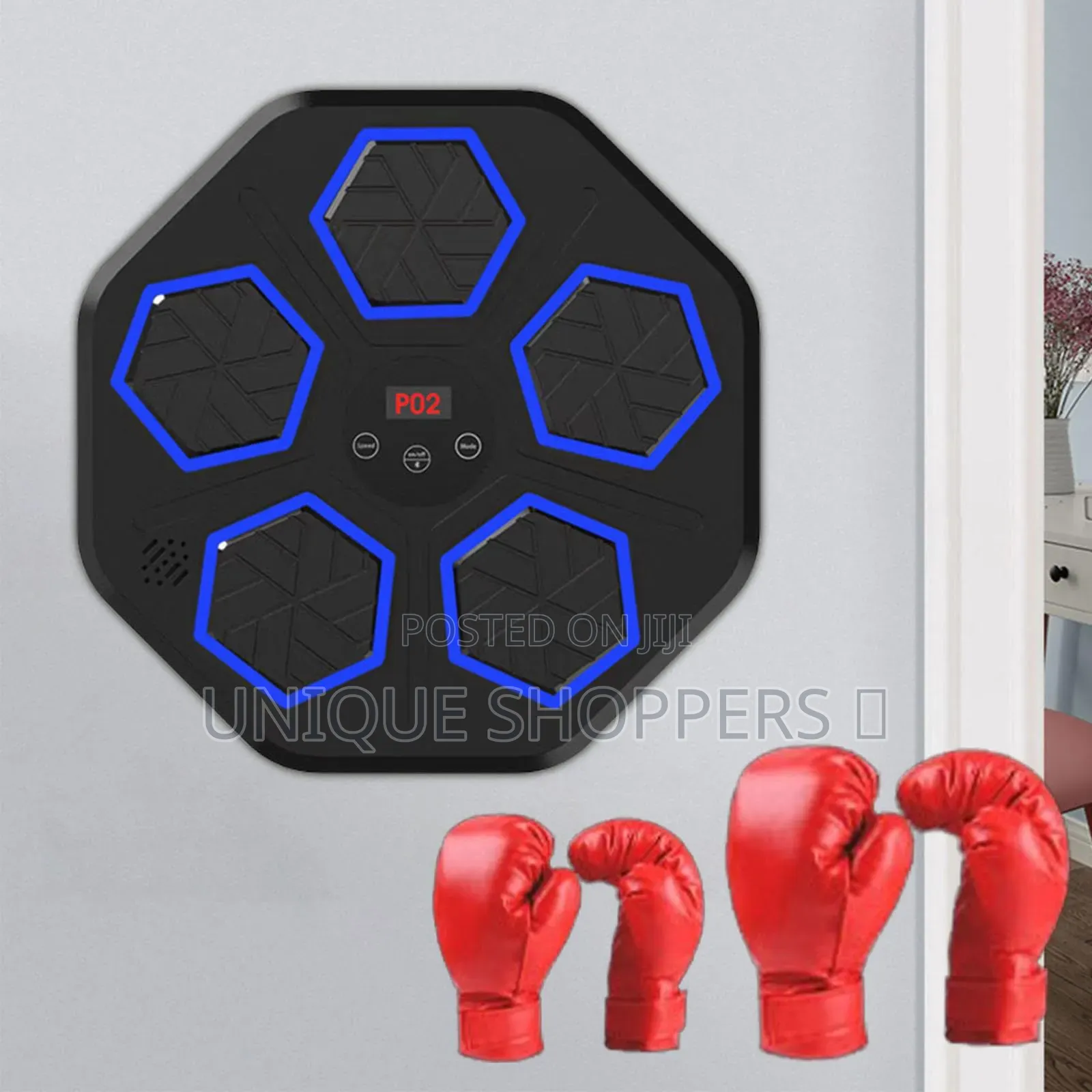 Quality Intelligent Bluetooth Music Boxing Fitness Trainer Usb Chargi