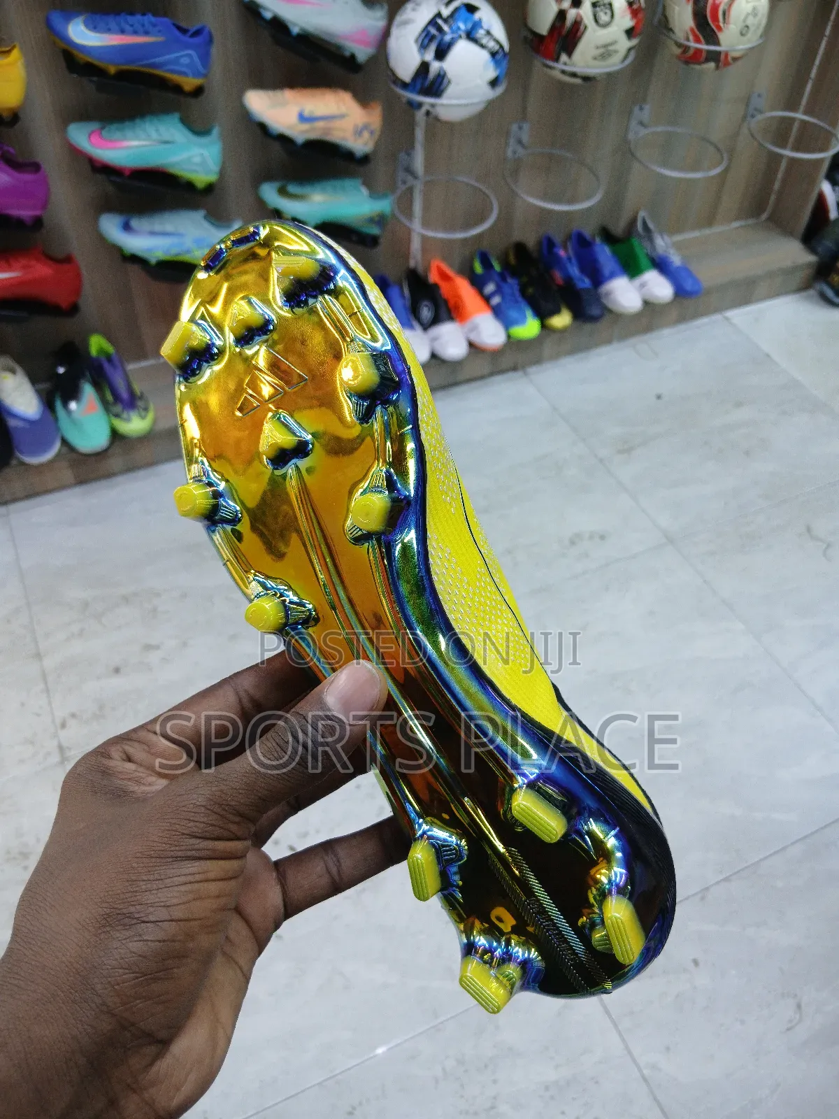 Adidas F50 "Sonic Yellow" Football Boots