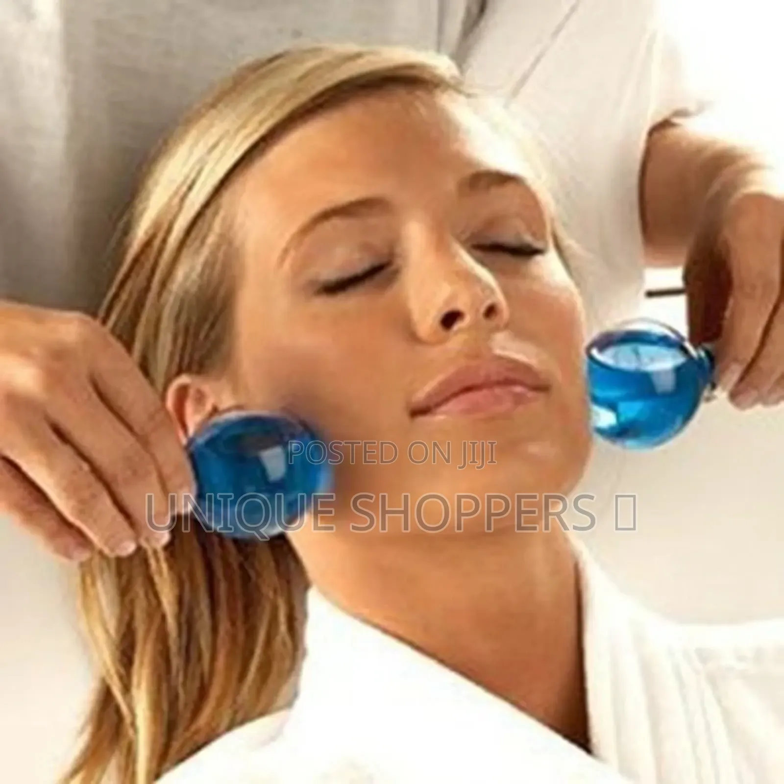2pcs Ice Globes For Facials Massage Tool Set, Face Roller Cooling Glit
