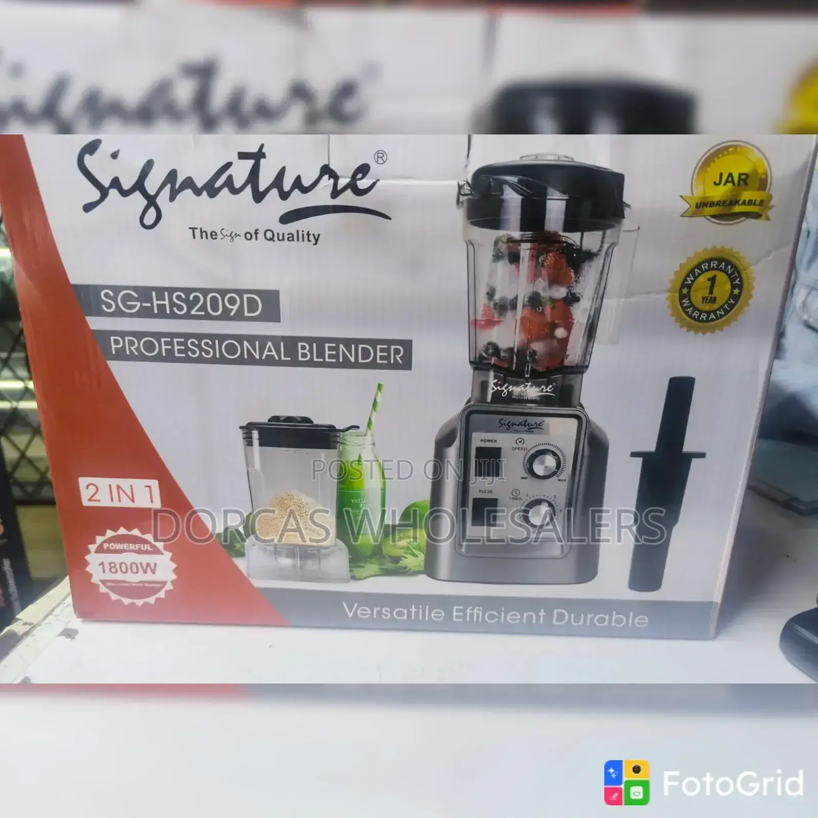 Signature 18000w 2in1 Commercial Blender