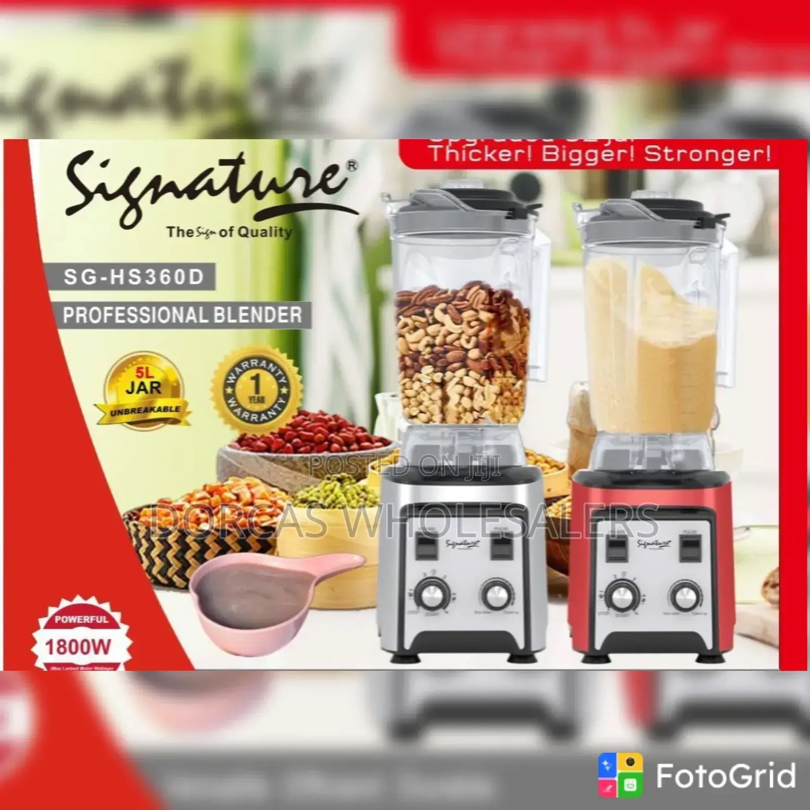 1800w Signature Commercial Blender