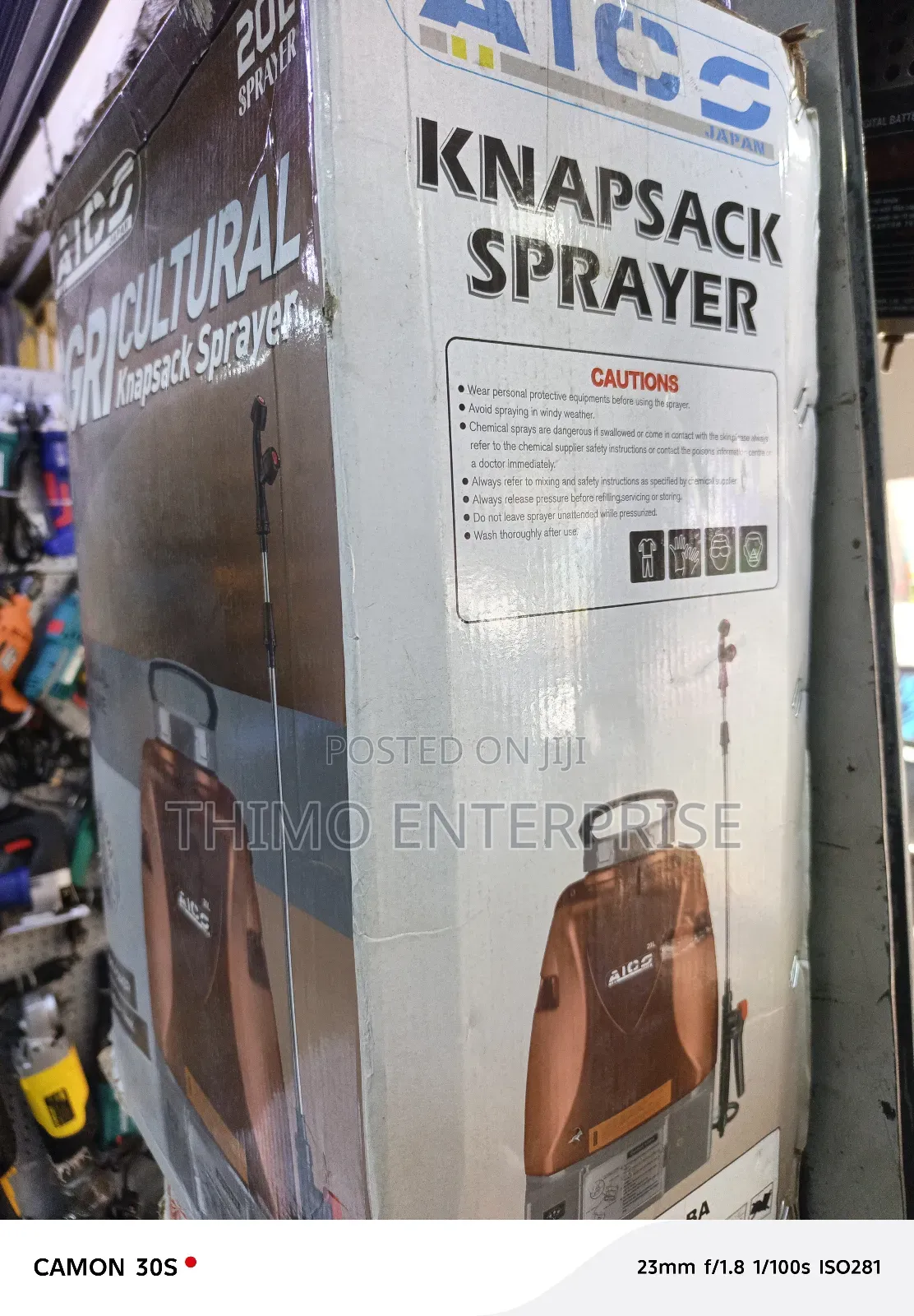 Agricultural Knapsack Sprayer Cordless