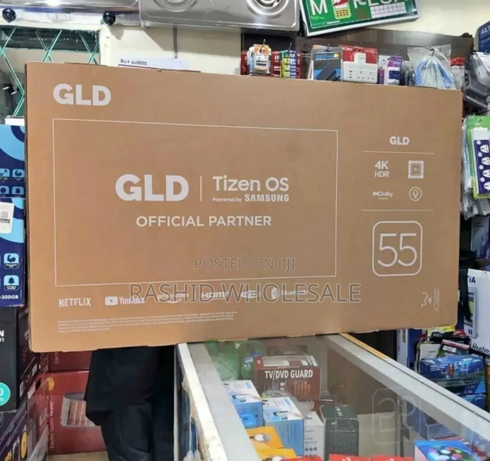 New Model Gld 55inch Tv. Smart Tv. 4k