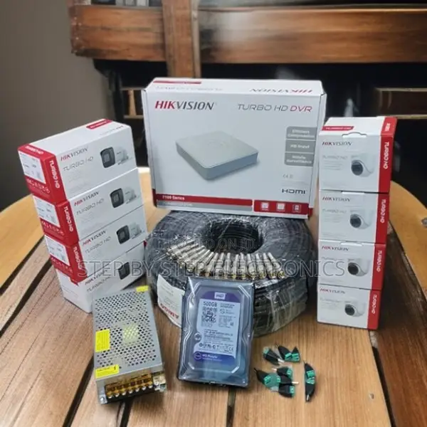 8 Hikvision 1080p 2mp CCTV Kit With Night Vision and Smartphone Access