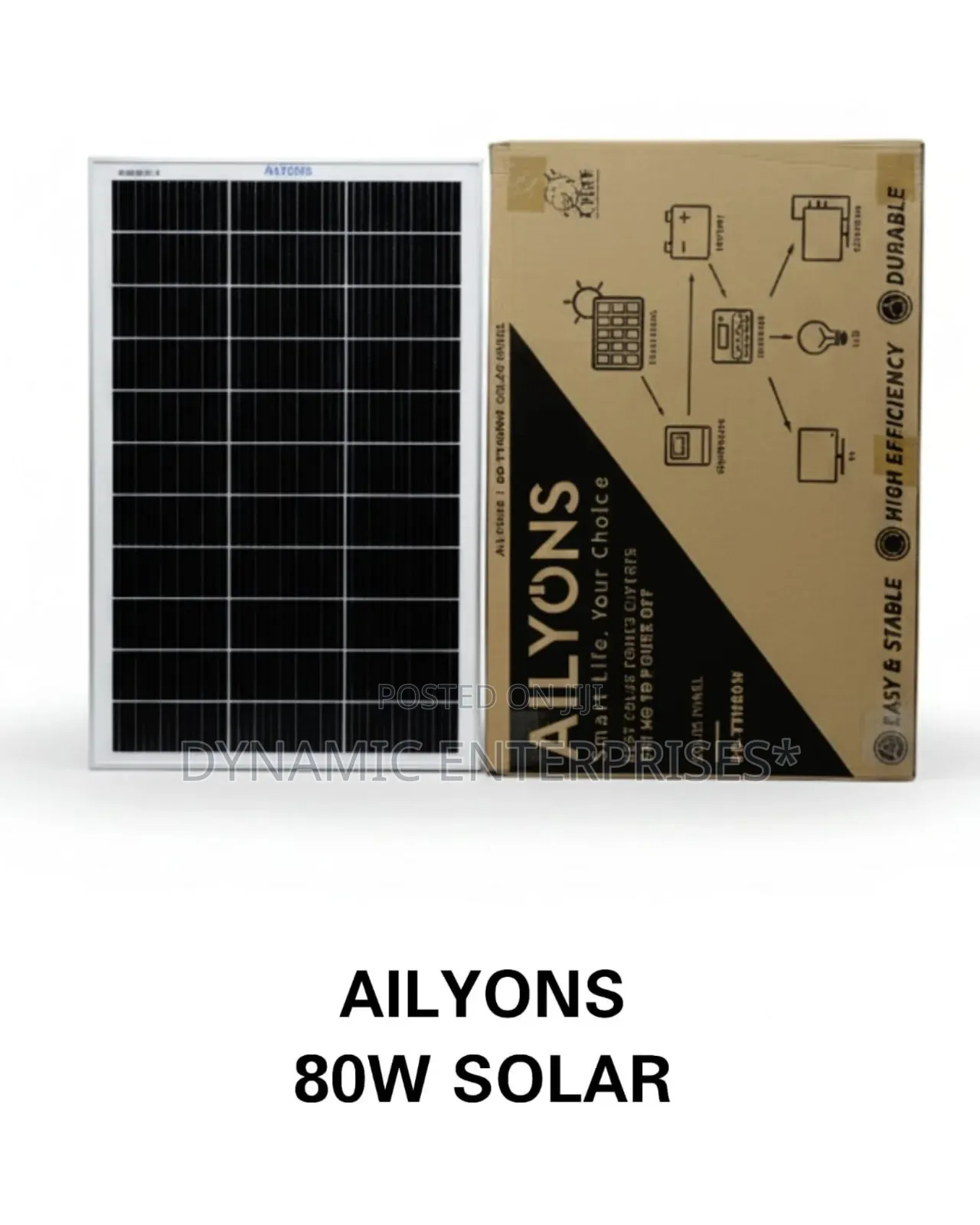 Ailyons 80w Solar Panel