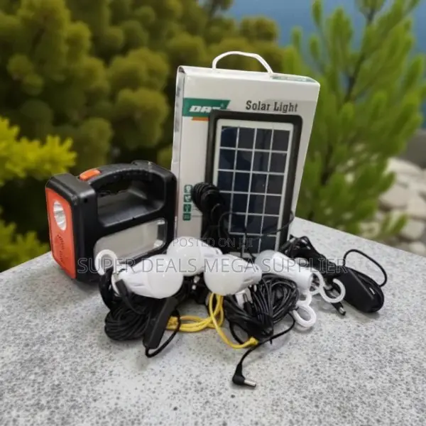 Dat at- 9011b Solar Lighting With Torch Rechargeable Lithium Battery