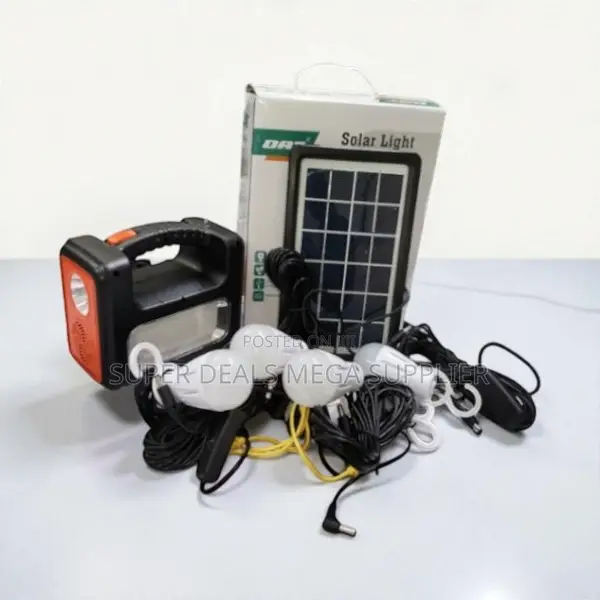 Dat at-9011b Solar Panel Lighting With Bluetooth Mp3 and Usb Charging