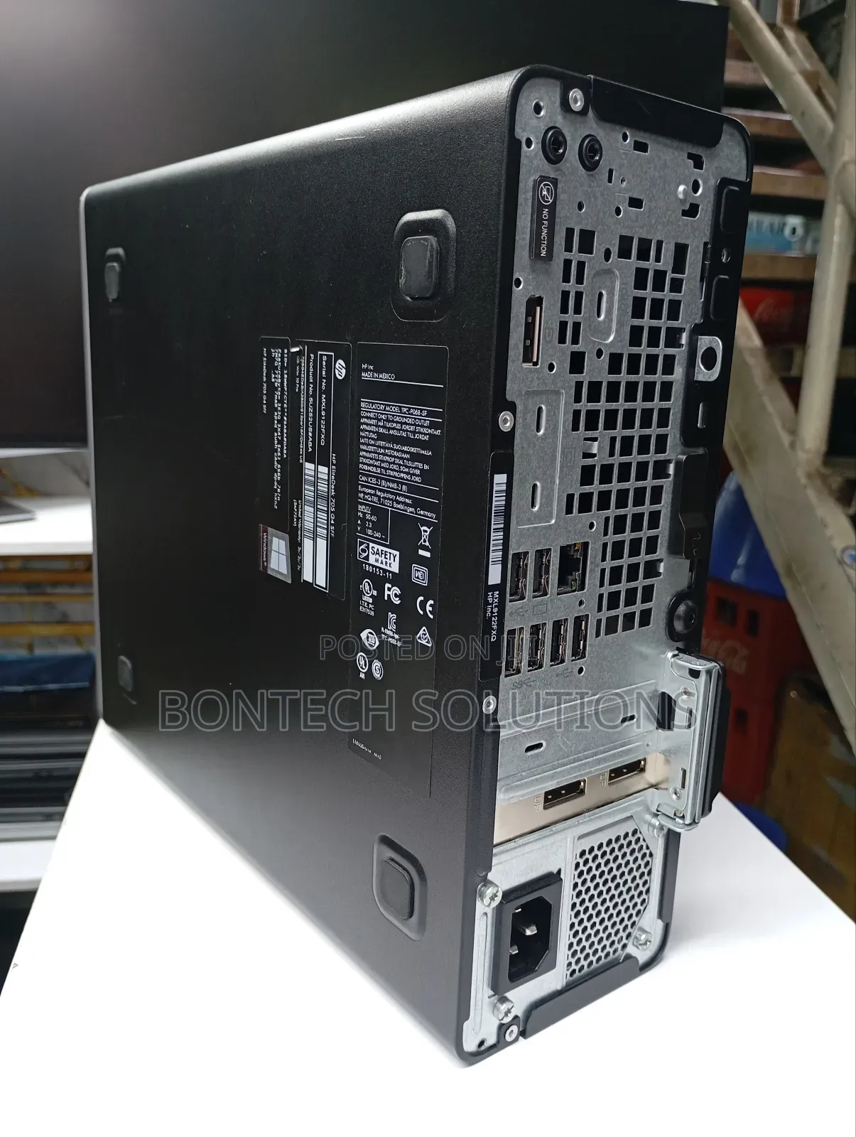 Desktop Computer HP EliteDesk 705 8GB AMD Ryzen 5 SSD 256GB