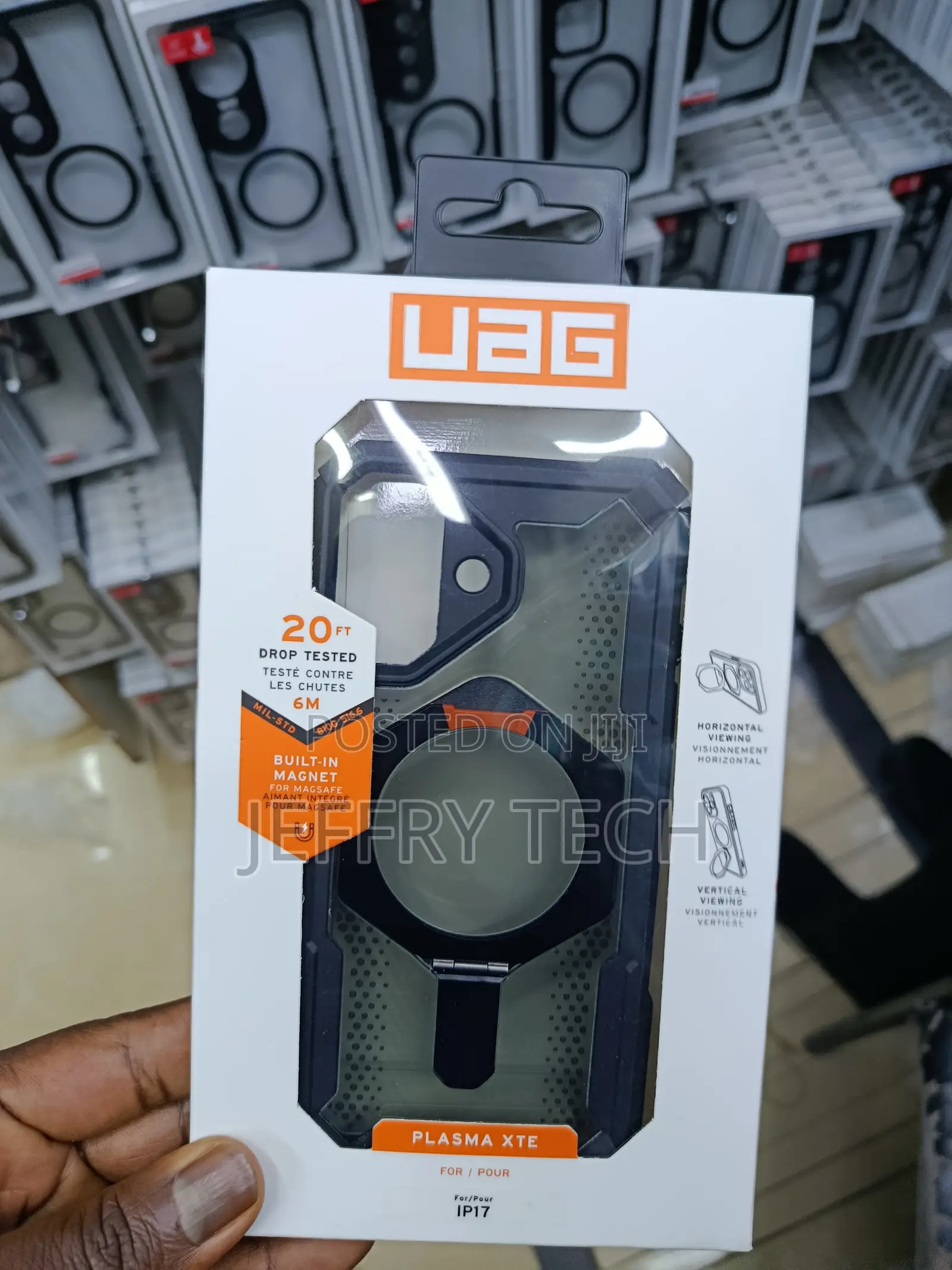 Crimse Uag - Plasma Xte Series Case With Magsafe for Apple iPhone 17