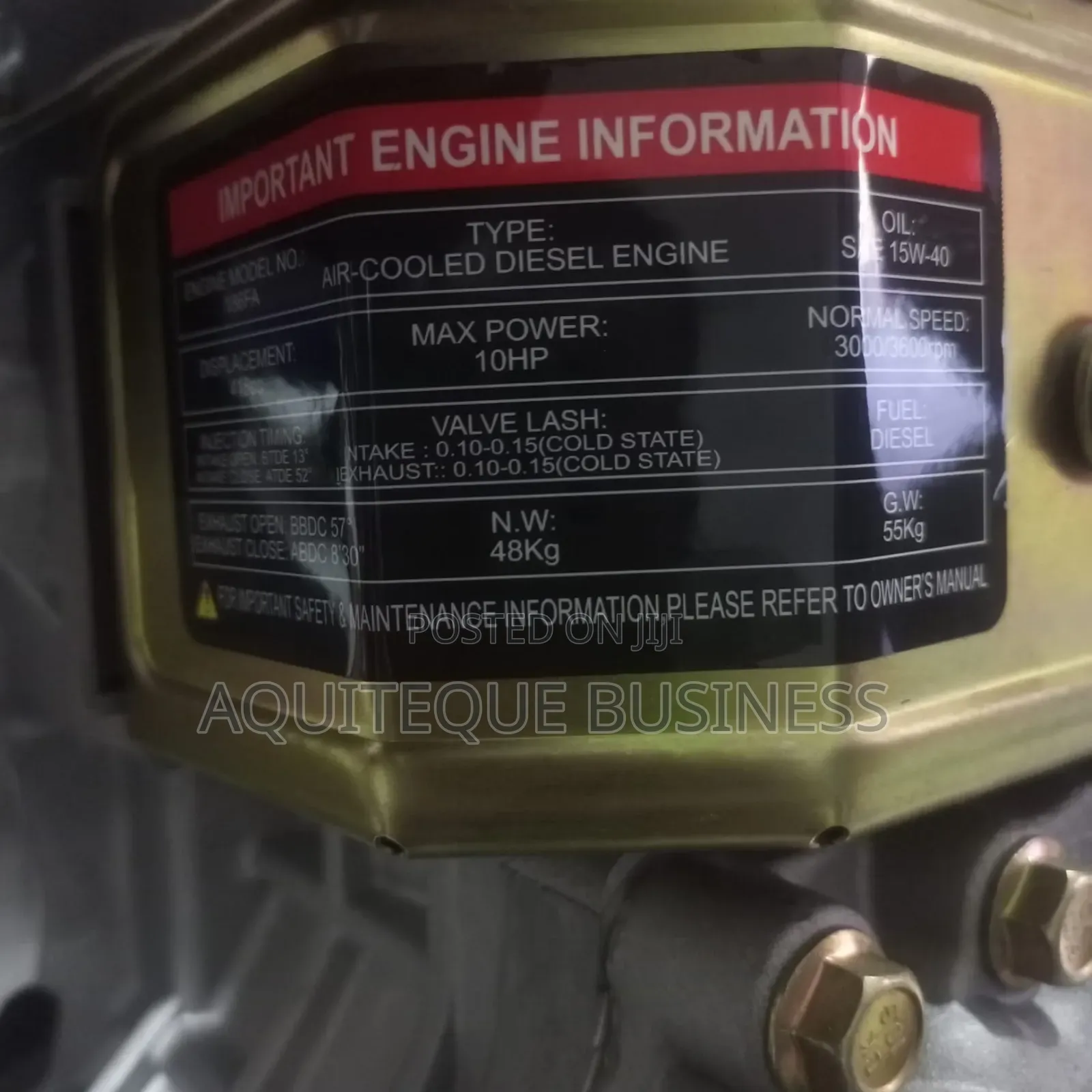 Engine 10hp