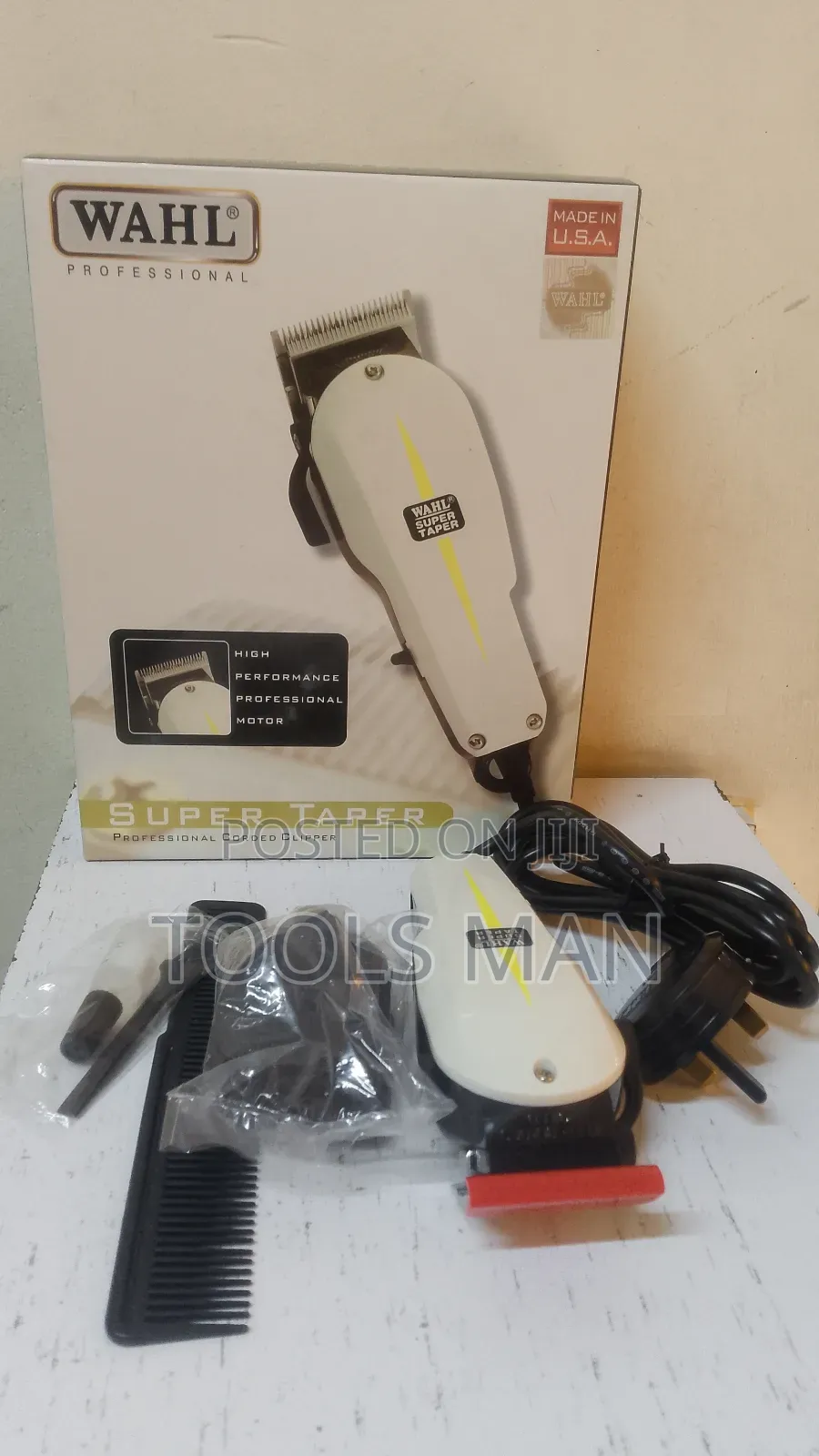 Wahl Super Taper Professional Corded Clipper.