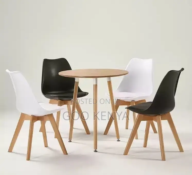 Home Chair; Elegant Woodenwave Loft Dining Chair With Padded Seat