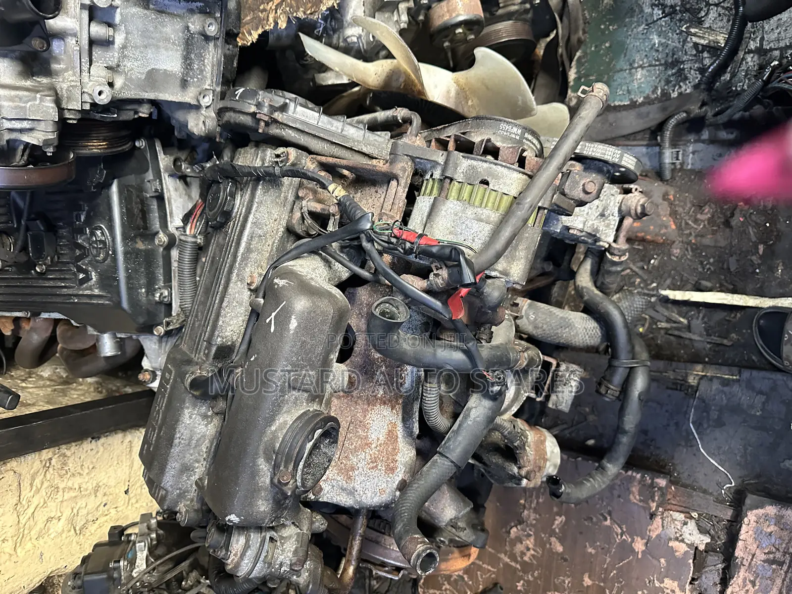 R2 Vanette Complete Engine Ex Japan