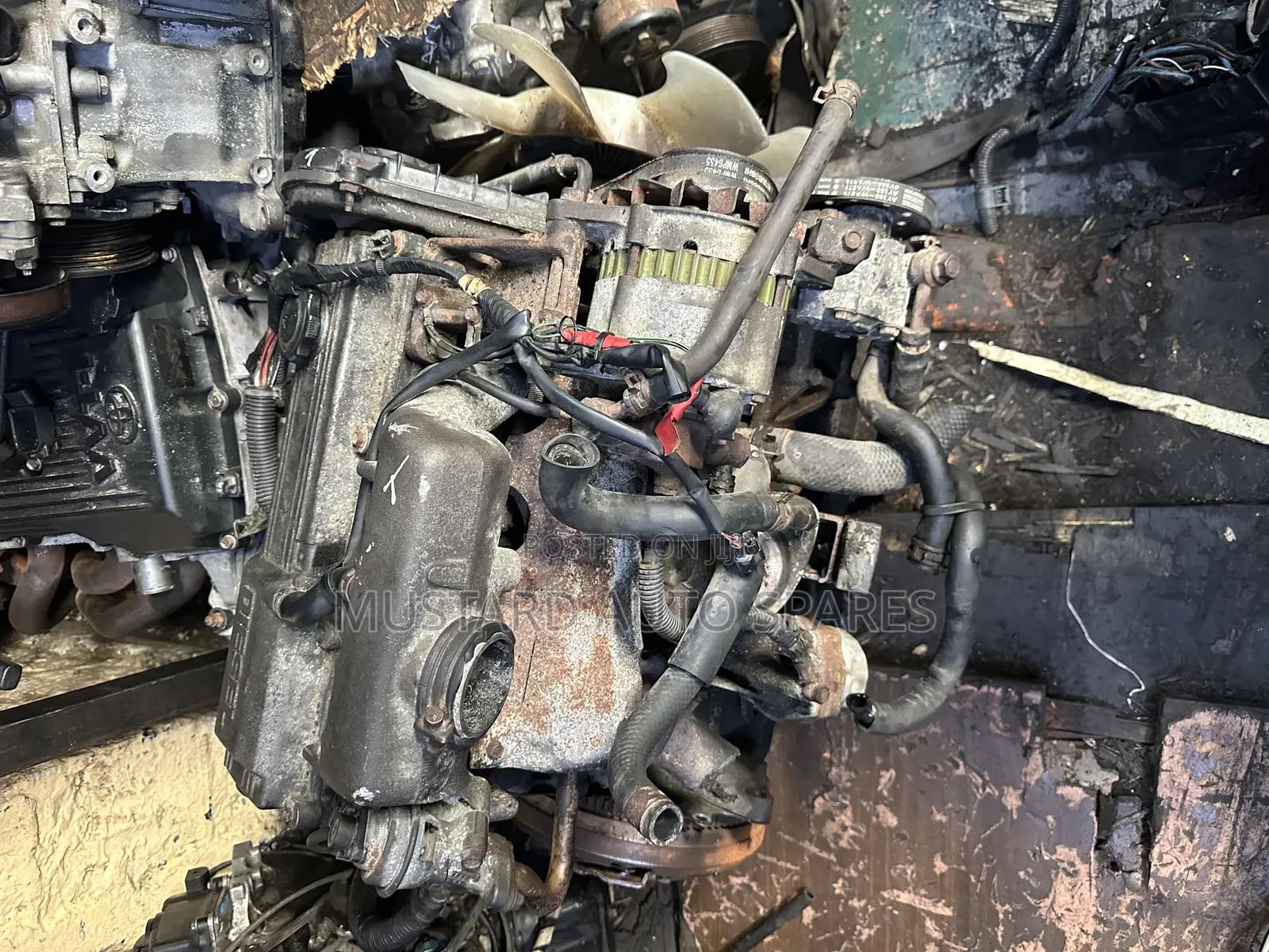 R2 Vanette Complete Engine Ex Japan