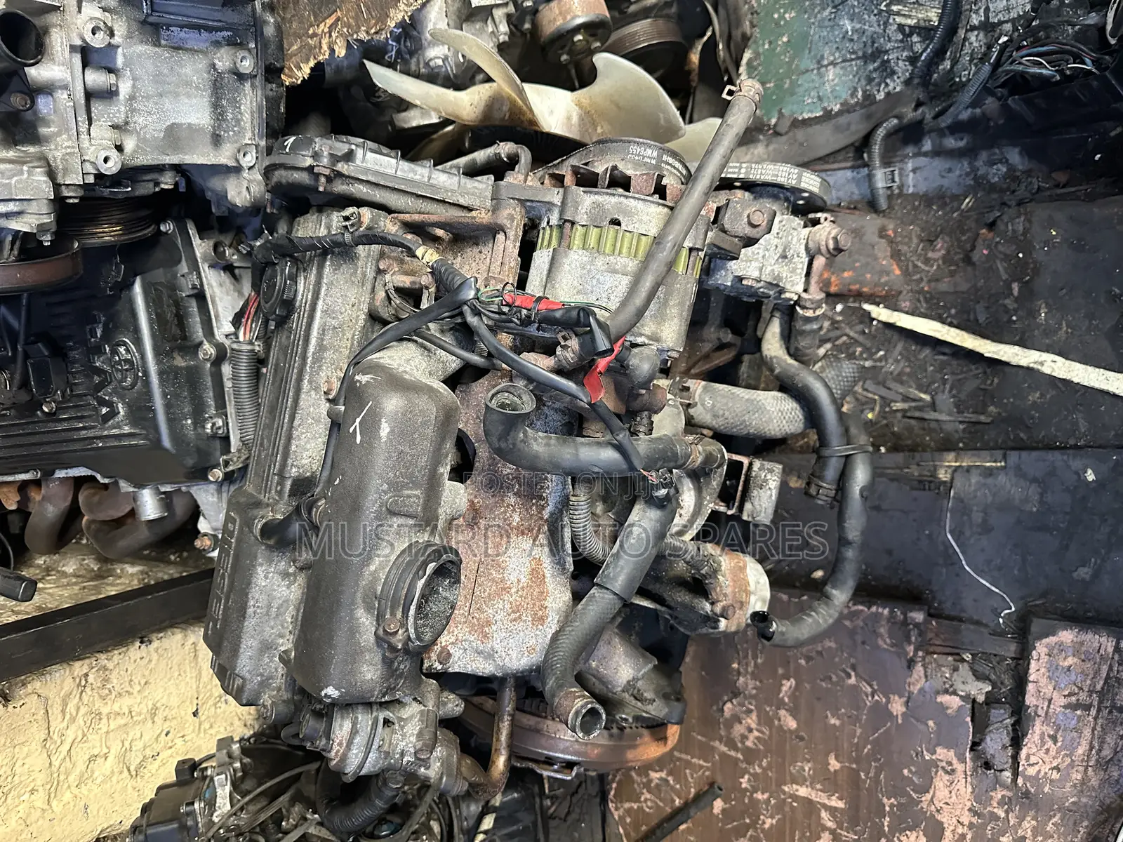 R2 Vanette Complete Engine Ex Japan