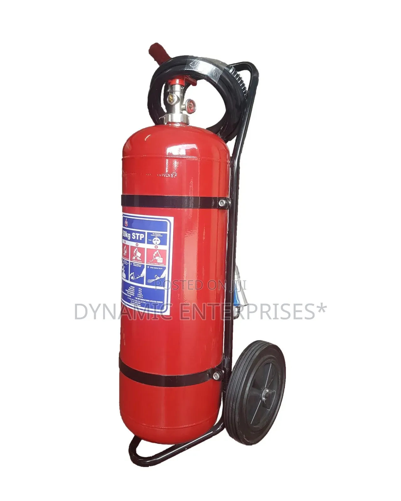 50kg Wheeled Dry Powder Fire Extinguisher
